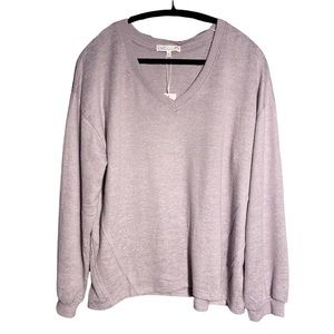 C&C California Super Soft & Roomy Sweater, Light Lavender - NWT